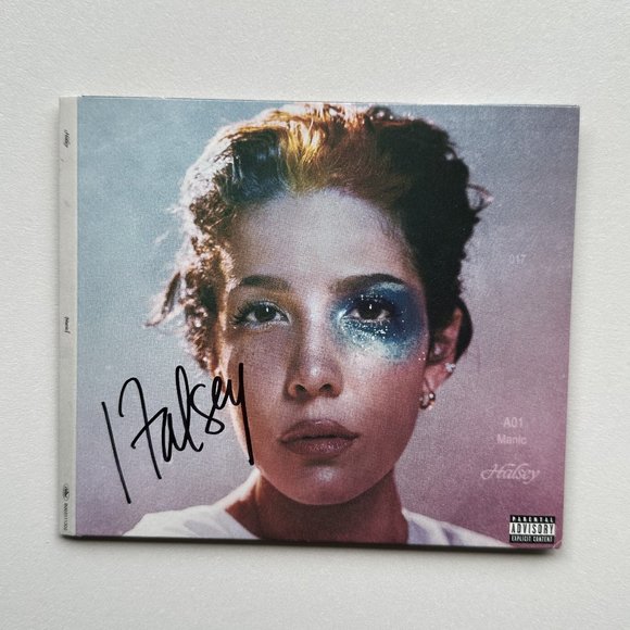 Halsey Other - Authentic Halsey Manic Autographed Album Sleeve